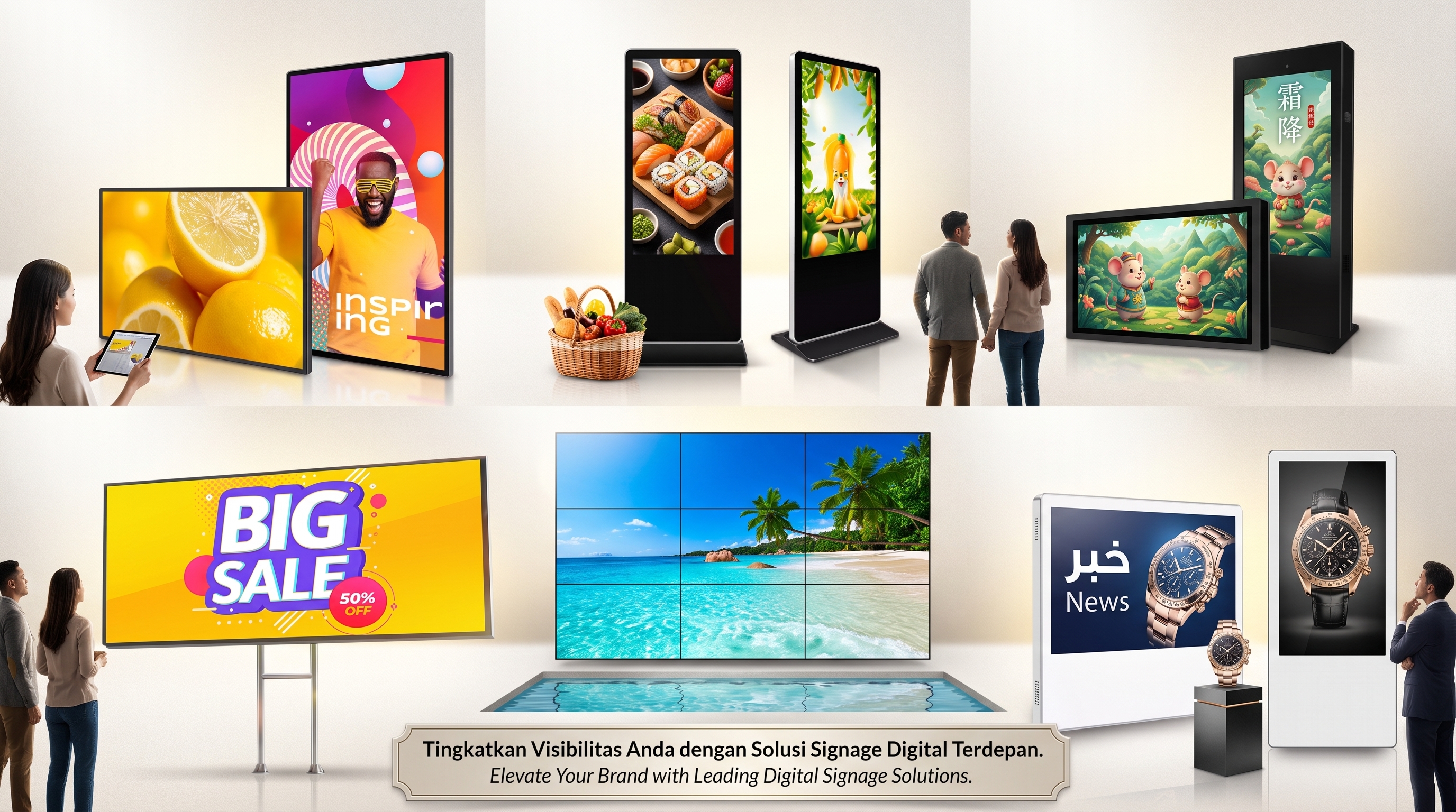 Digital Signage — Konten Dinamis untuk Brand Anda