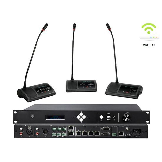 Conference DSP & Room Processor — Pro Audio Control & Acoustic Tuning